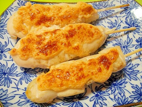 鶏むね肉の明太マヨ焼き